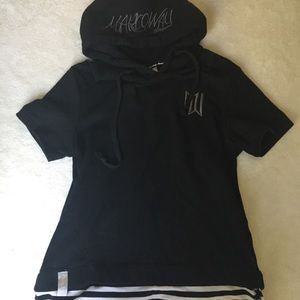 Marcoway short sleeved t shirt hoodie